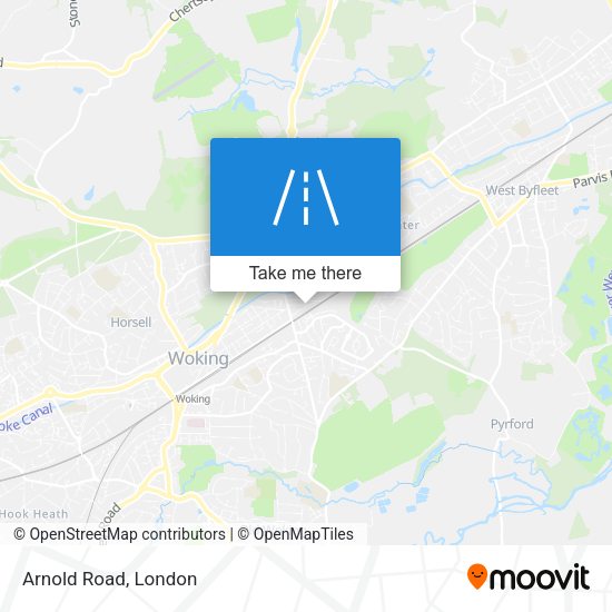 Arnold Road map