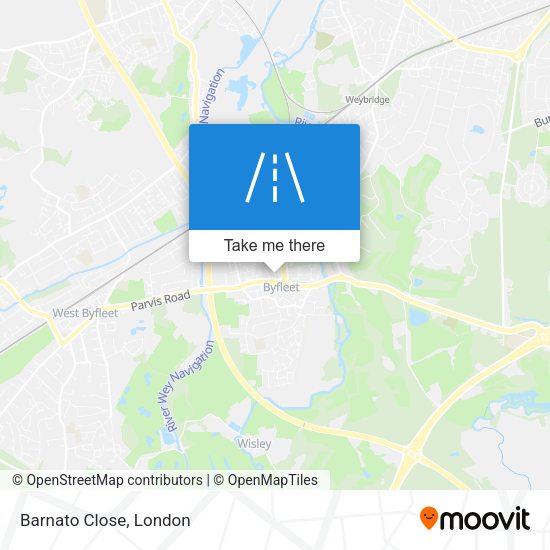 Barnato Close map