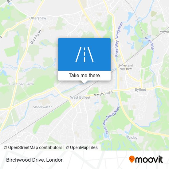 Birchwood Drive map