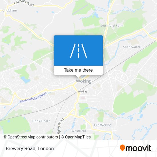Brewery Road map