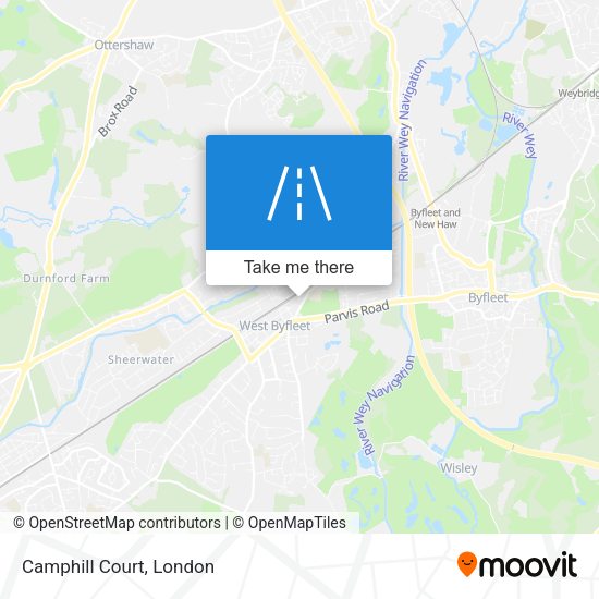 Camphill Court map