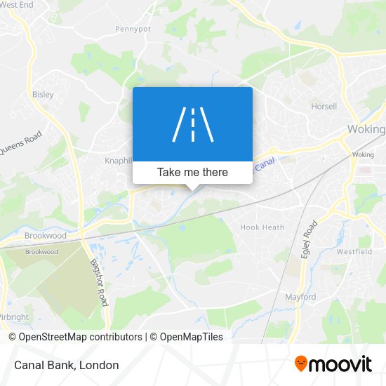 Canal Bank map