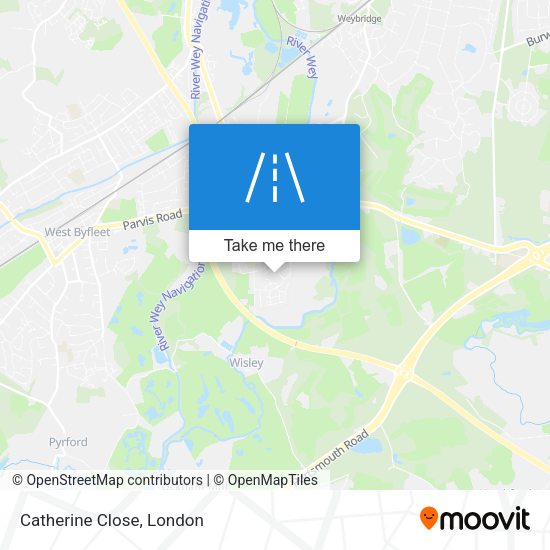 Catherine Close map