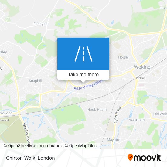 Chirton Walk map