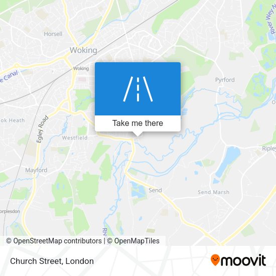 Church Street map