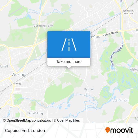 Coppice End map