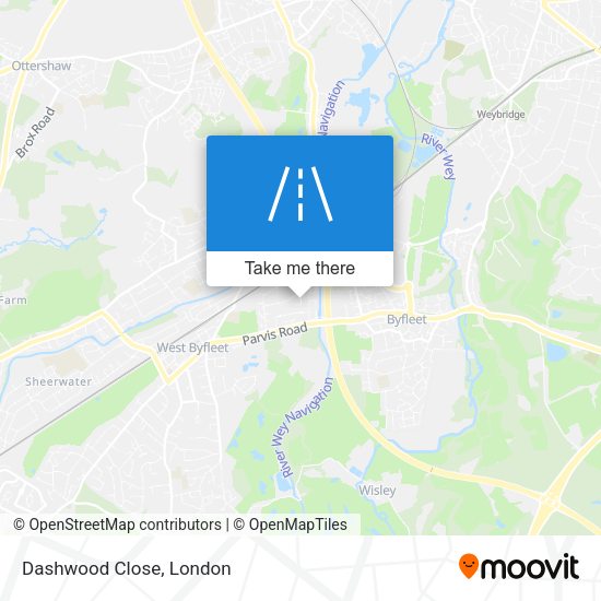 Dashwood Close map