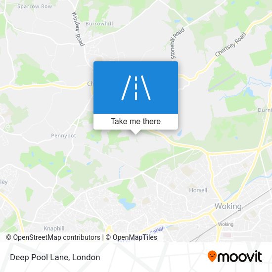 Deep Pool Lane map