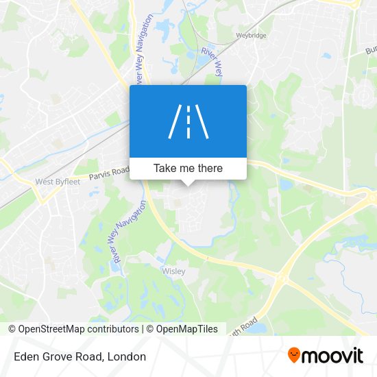 Eden Grove Road map