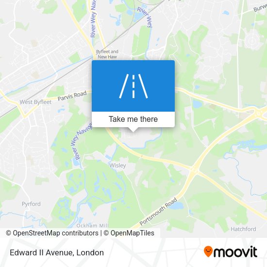 Edward II Avenue map