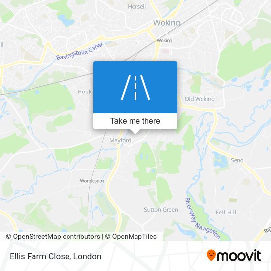Ellis Farm Close map