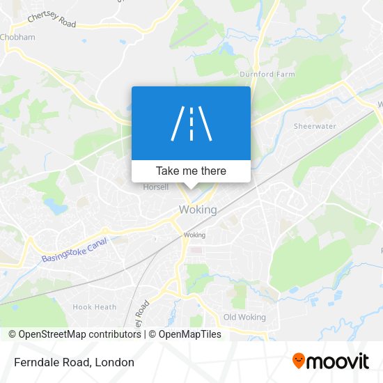 Ferndale Road map