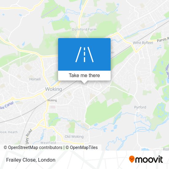 Frailey Close map