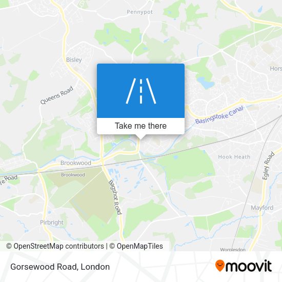 Gorsewood Road map