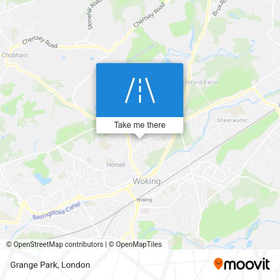Grange Park map