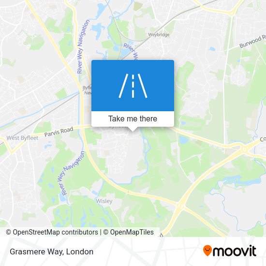 Grasmere Way map