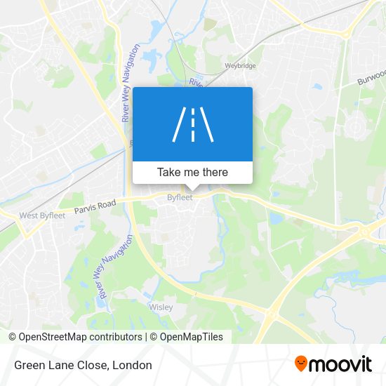 Green Lane Close map