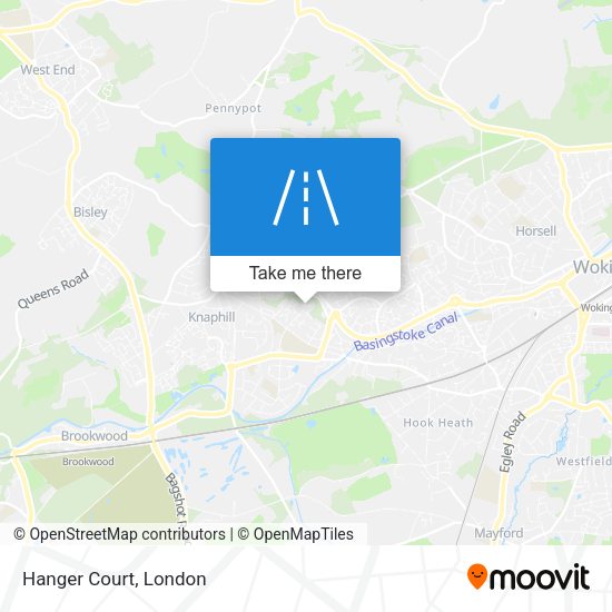 Hanger Court map