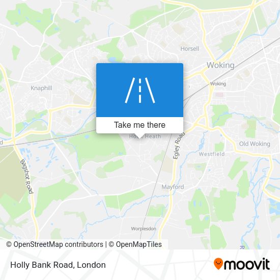 Holly Bank Road map