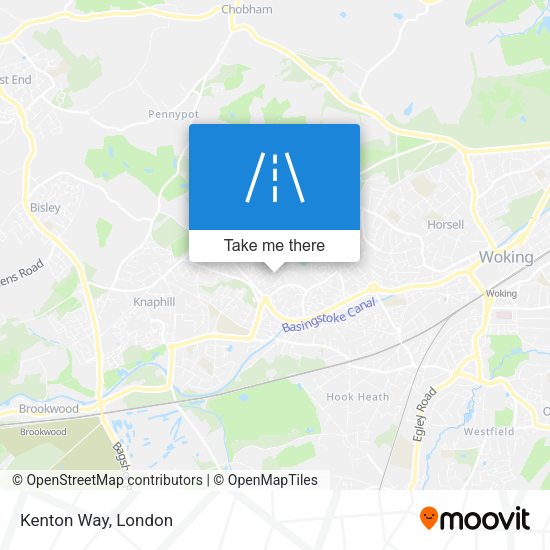 Kenton Way map