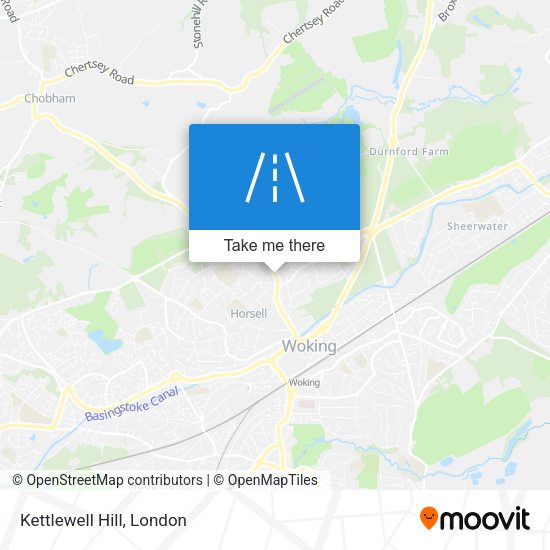 Kettlewell Hill map