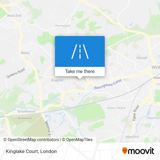 Kinglake Court map