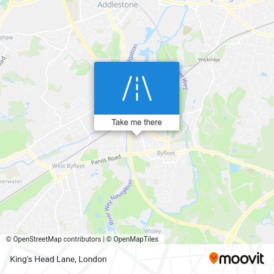 King's Head Lane map