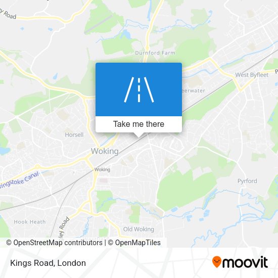 Kings Road map