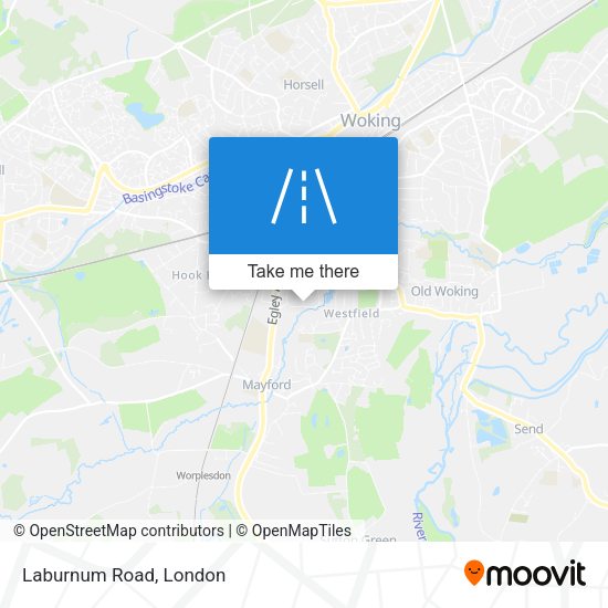 Laburnum Road map