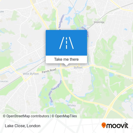 Lake Close map