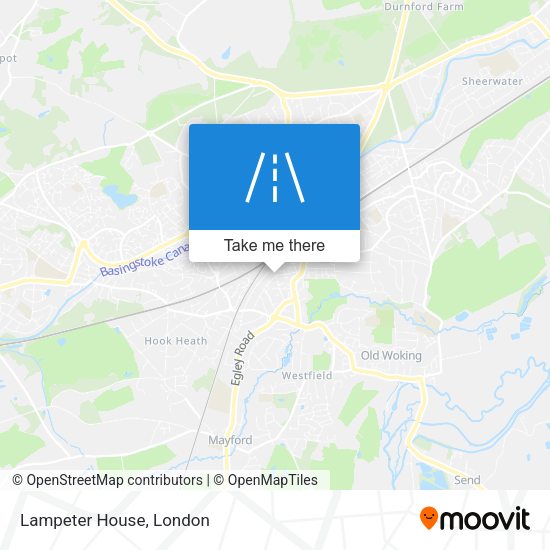 Lampeter House map