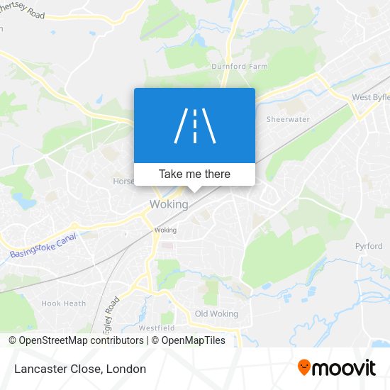 Lancaster Close map