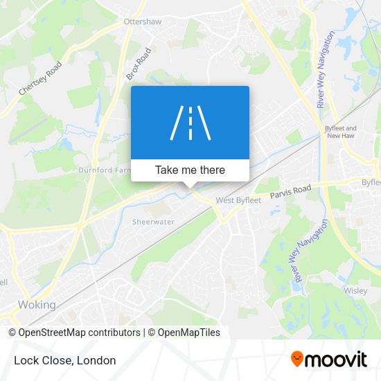 Lock Close map