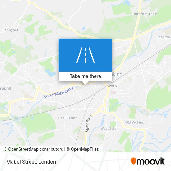Mabel Street map