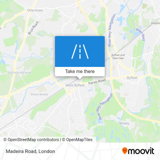 Madeira Road map