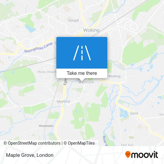 Maple Grove map