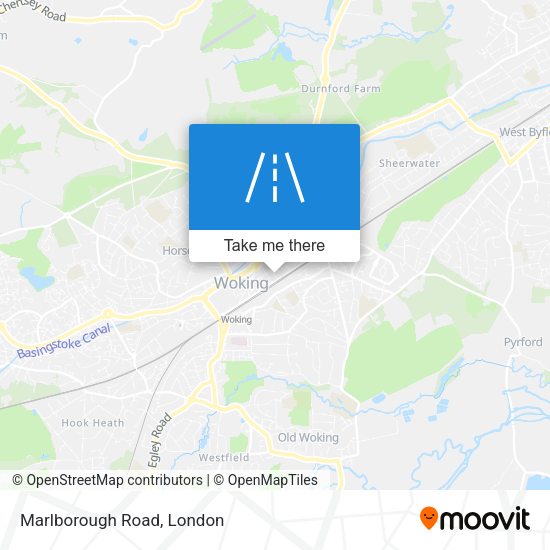 Marlborough Road map