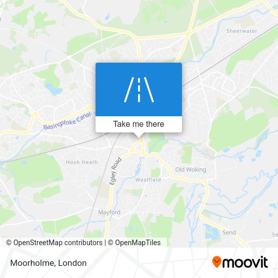 Moorholme map
