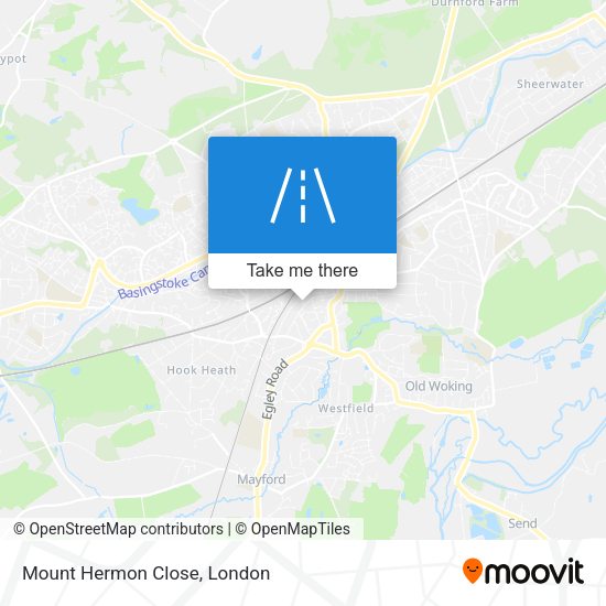 Mount Hermon Close map