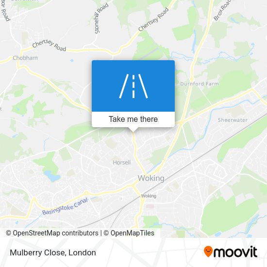 Mulberry Close map