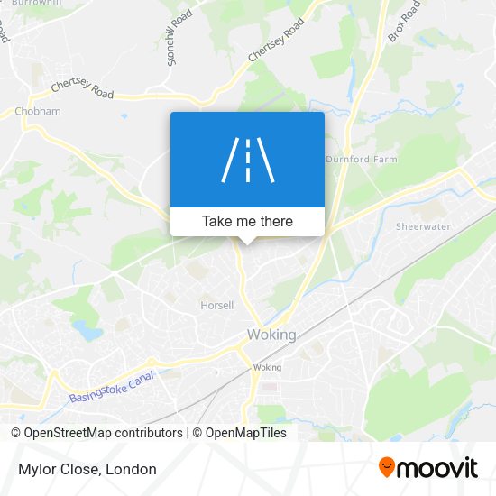 Mylor Close map