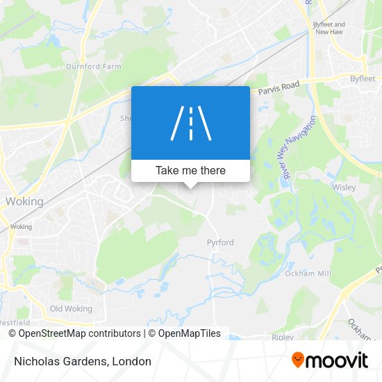 Nicholas Gardens map
