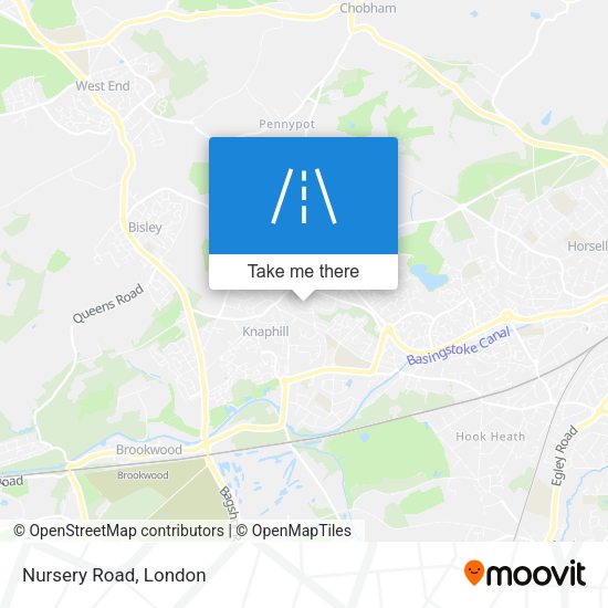 Nursery Road map