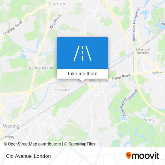 Old Avenue map