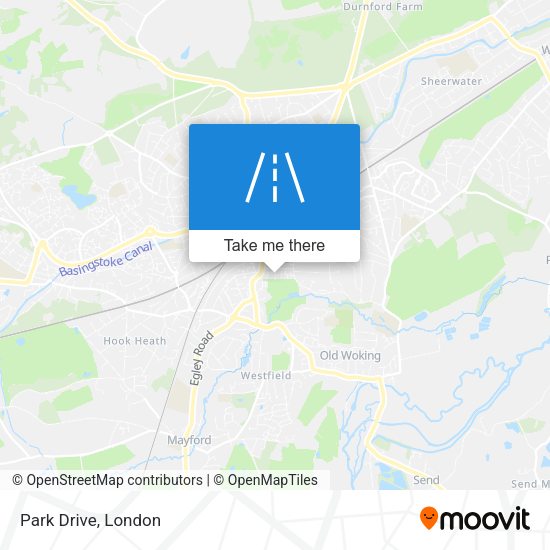Park Drive map