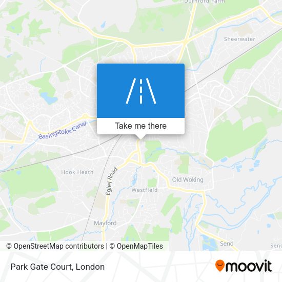 Park Gate Court map
