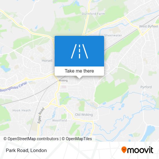 Park Road map
