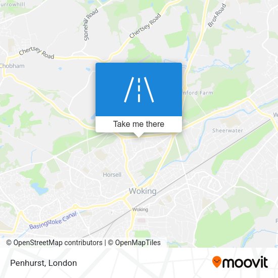 Penhurst map
