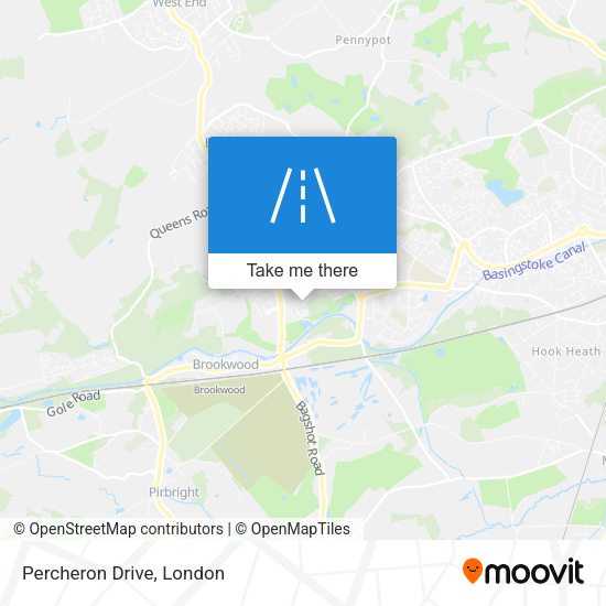 Percheron Drive map