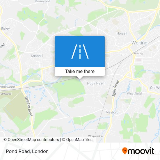 Pond Road map